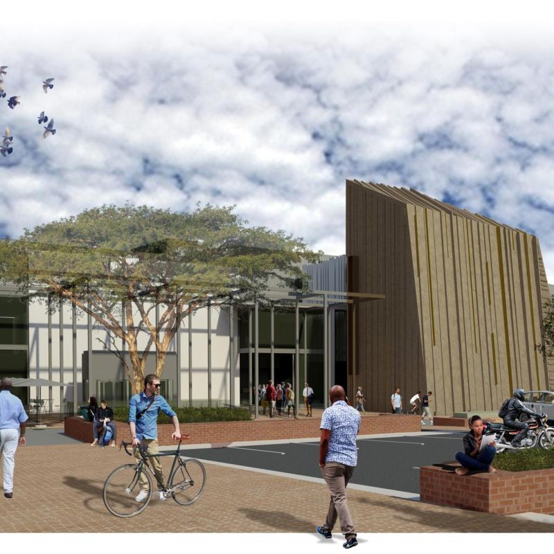 Museum Square From Parking